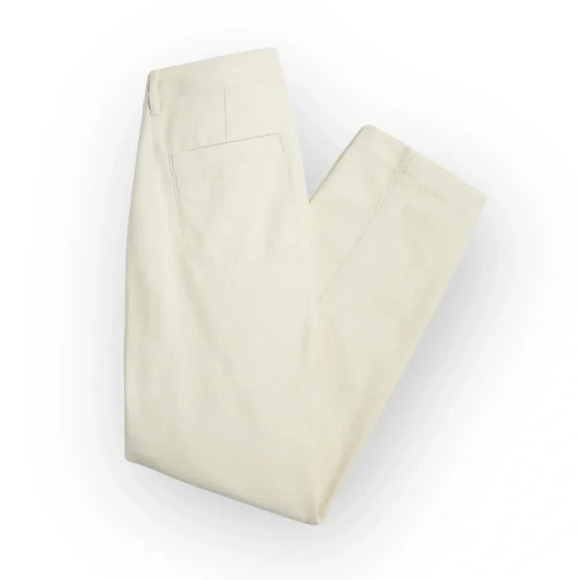 J. Crew Cotton Camp Pant Cream Size 4 - Picture 11 of 11